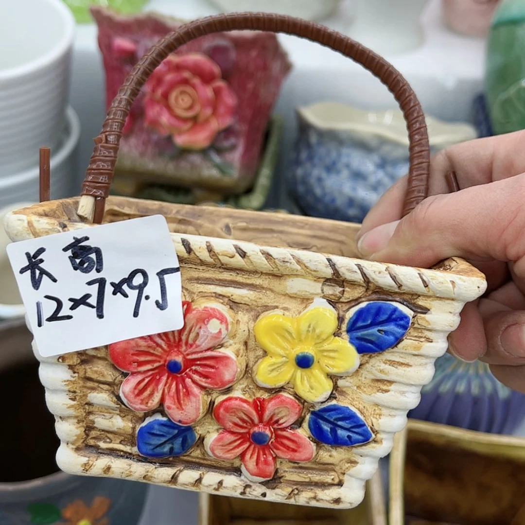 【闪购商品】陶瓷多肉绿植陶瓷花盆