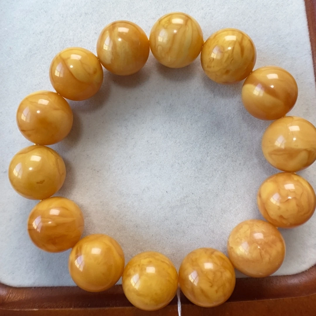 蜜蜡未镶嵌手串蜜蜡