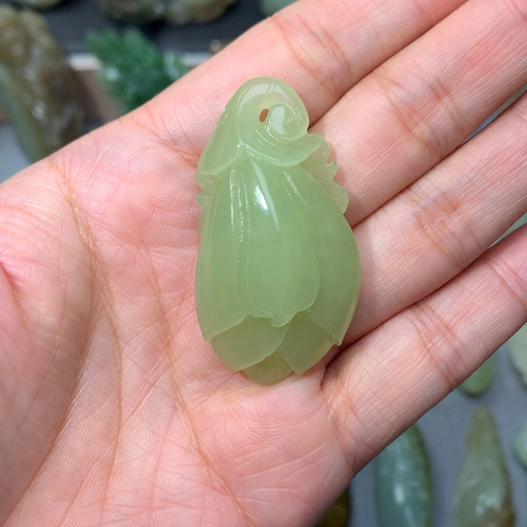 颈饰未镶嵌和田玉