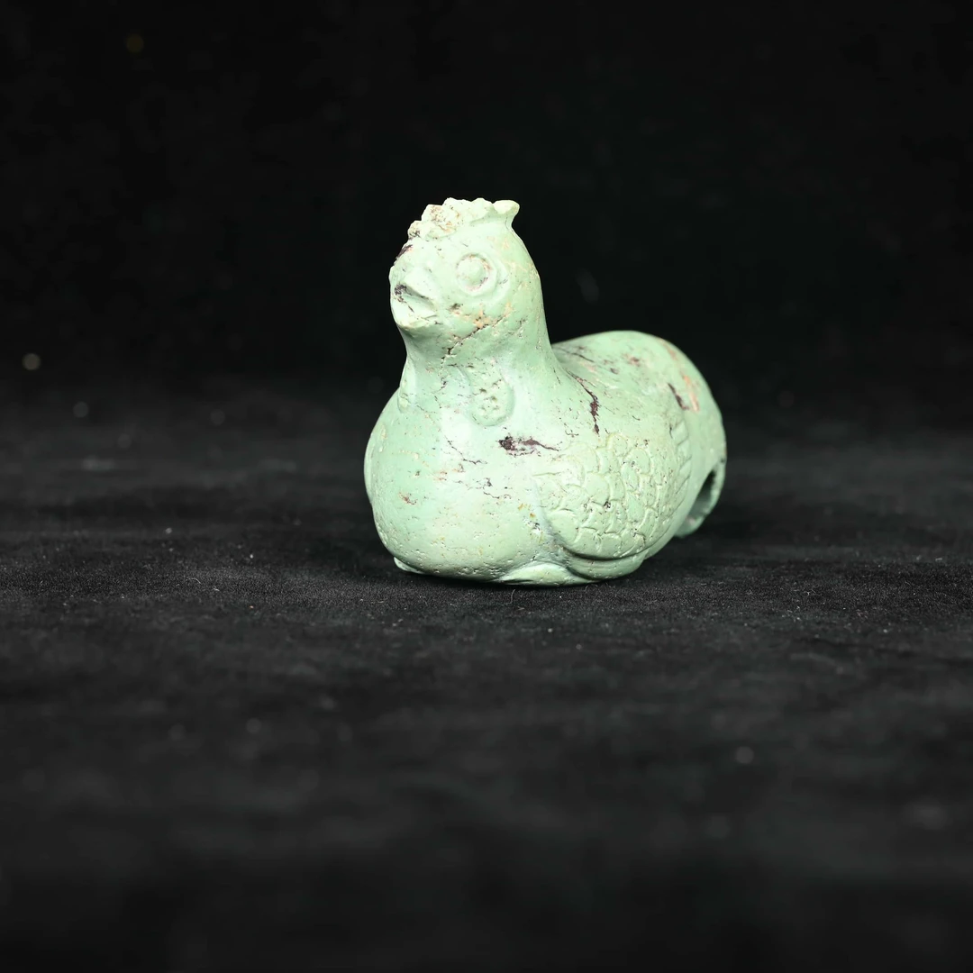 明代绿松石公鸡/DS.055635/集萃斋