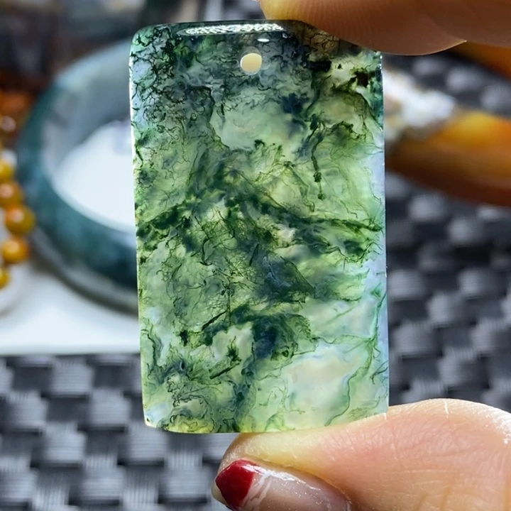 玛瑙/玉髓颈饰足银镀金镶嵌史****2