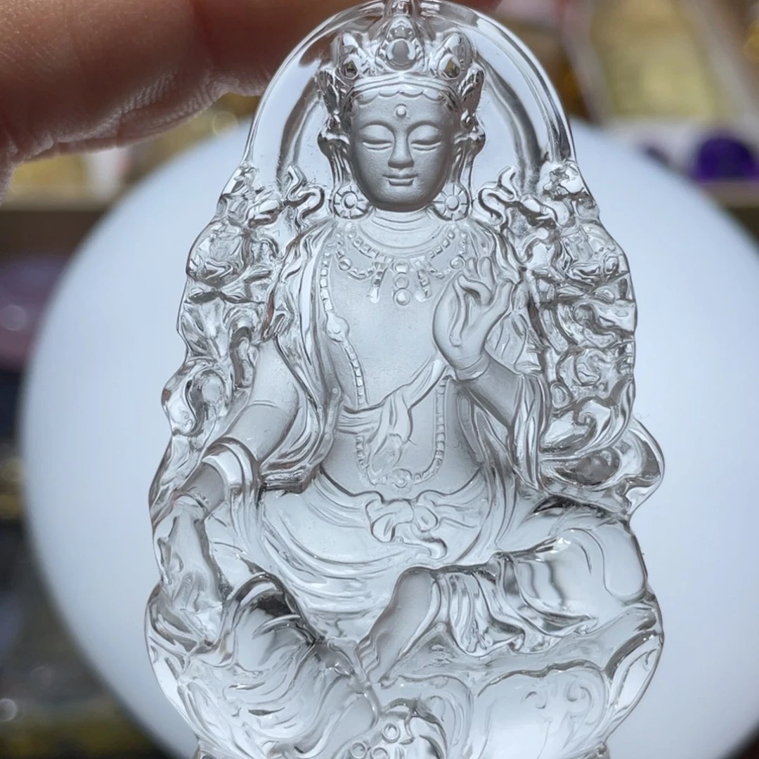 水晶颈饰未镶嵌定制