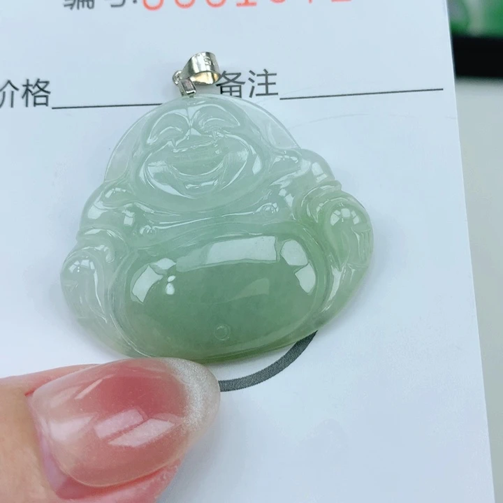 翡翠银S925镶嵌颈饰