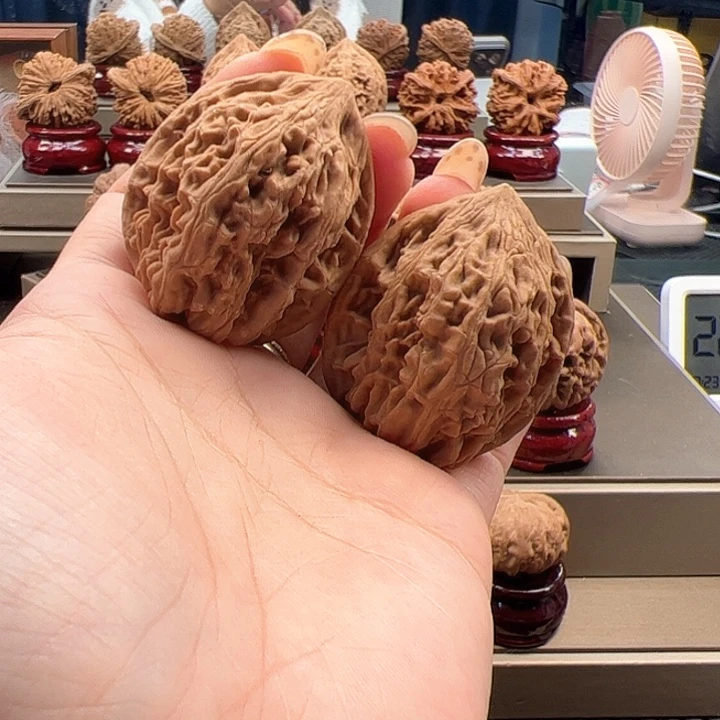 吊坠文玩核桃37 鸡心 s-007