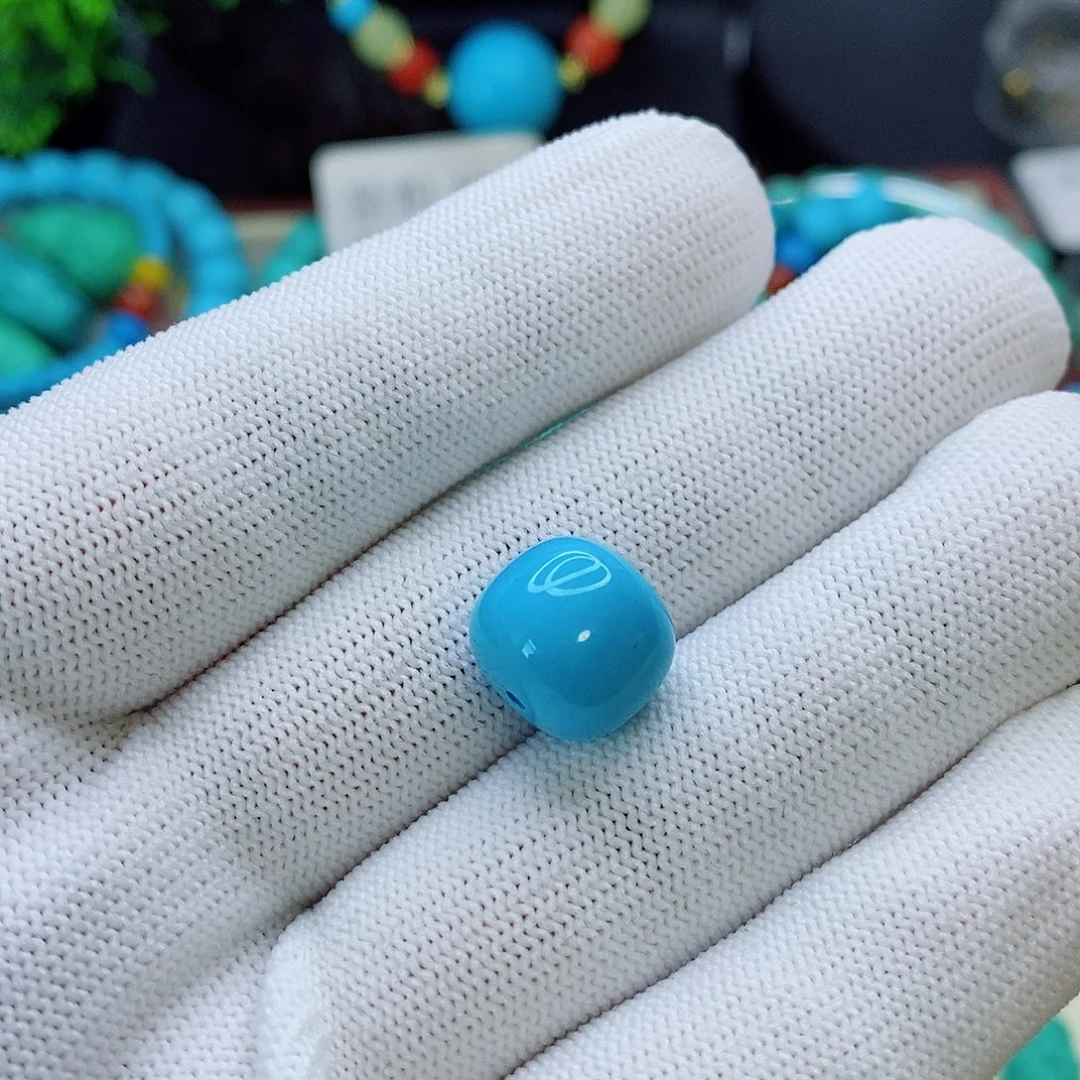 卡12mm老瓷老蓝一颗