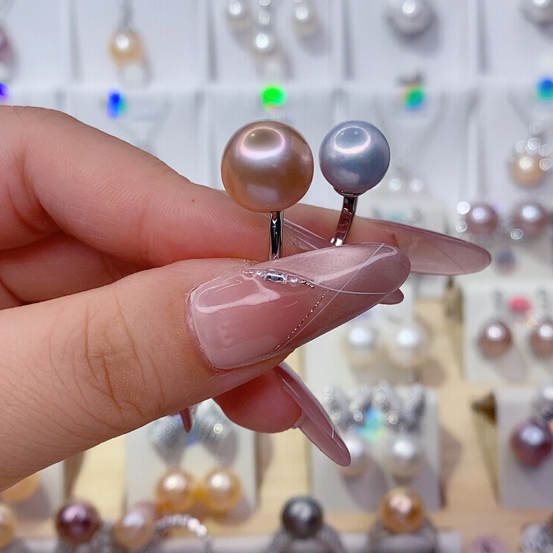 淡水珍珠未镶嵌戒指