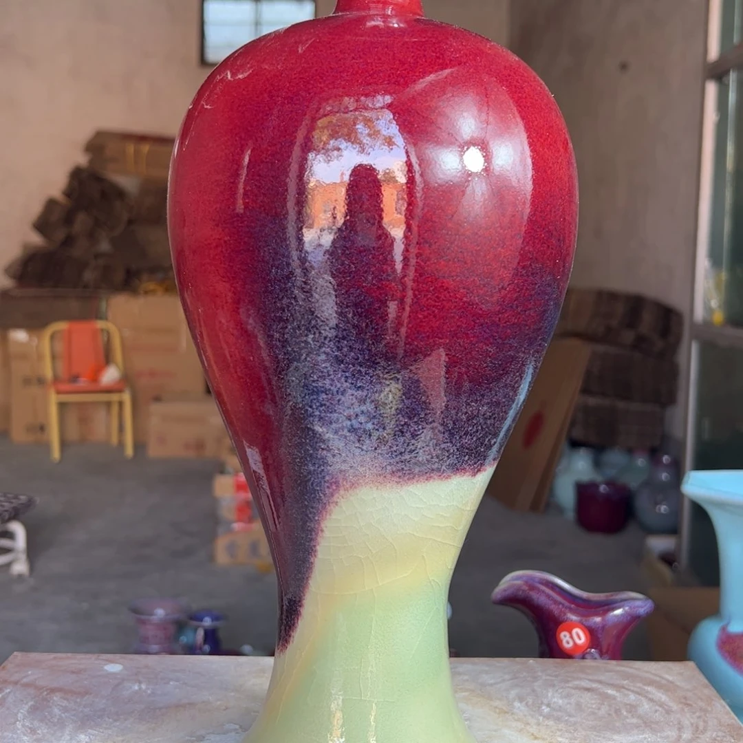 摆件郑家钧窑摆件微