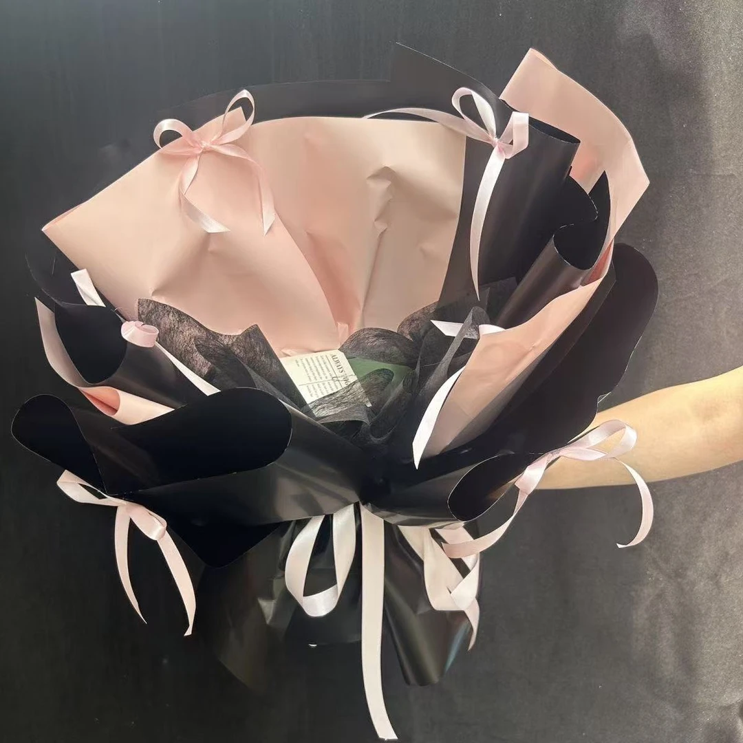 火鸡面免包圆形花束半成品网红高级包装可diy零食水果鲜花束