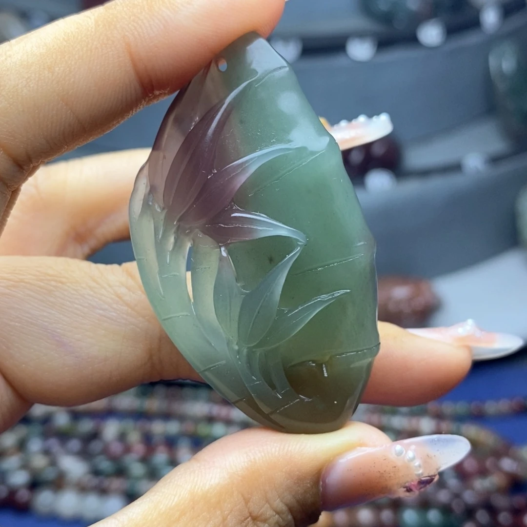 玛瑙/玉髓吊坠(不含链)未镶嵌