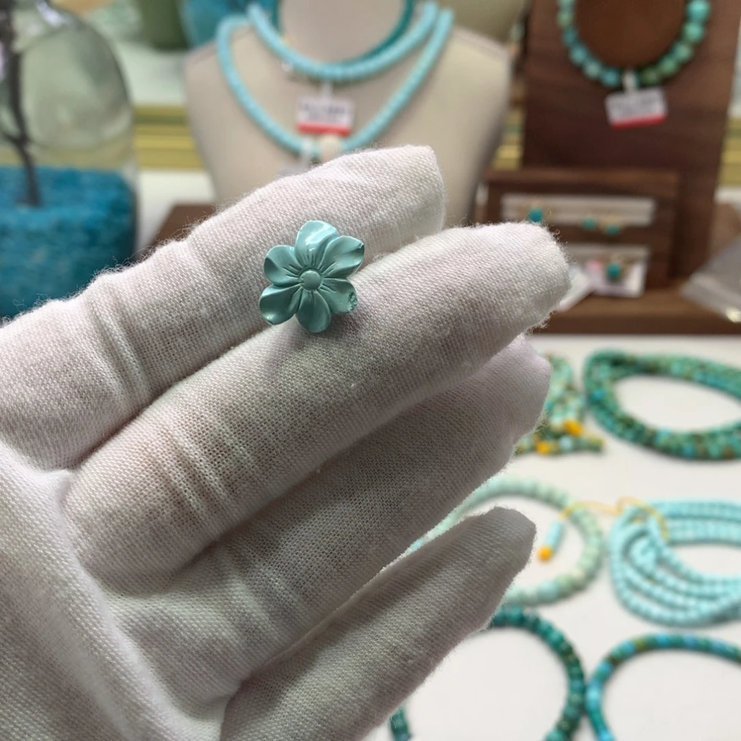 绿松石未镶嵌配饰