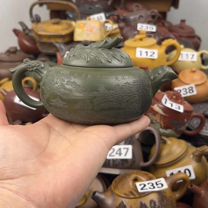 紫砂茶壶壶钮裂的