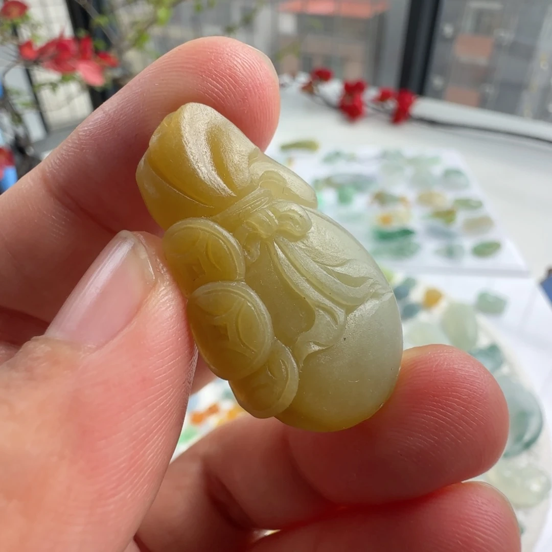 定制翡翠未镶嵌定制翡翠毛货不退不换