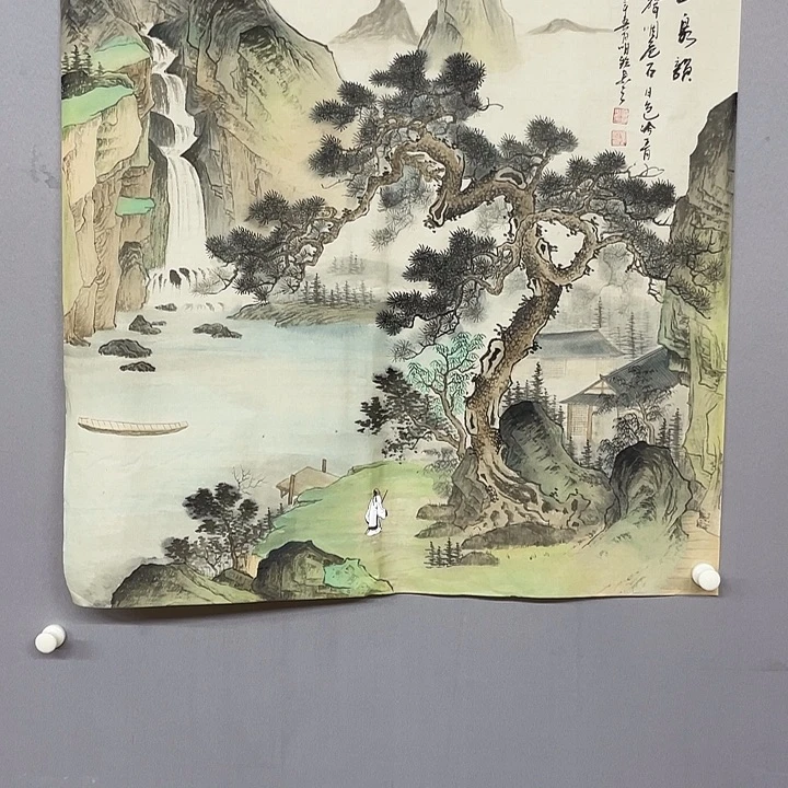 国画纯手绘国画山水画闪购链接