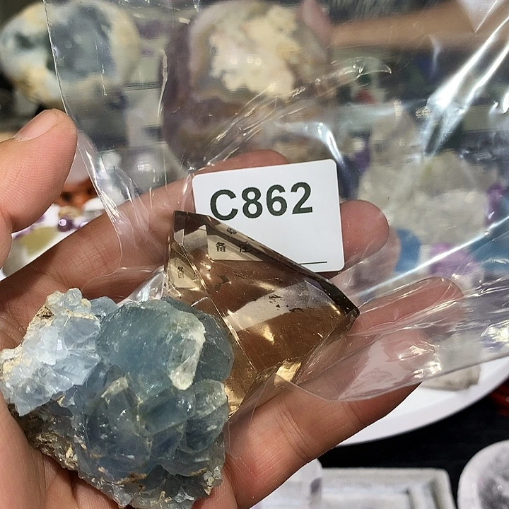 星***梦未镶嵌珠宝半成品水晶天然水晶C862