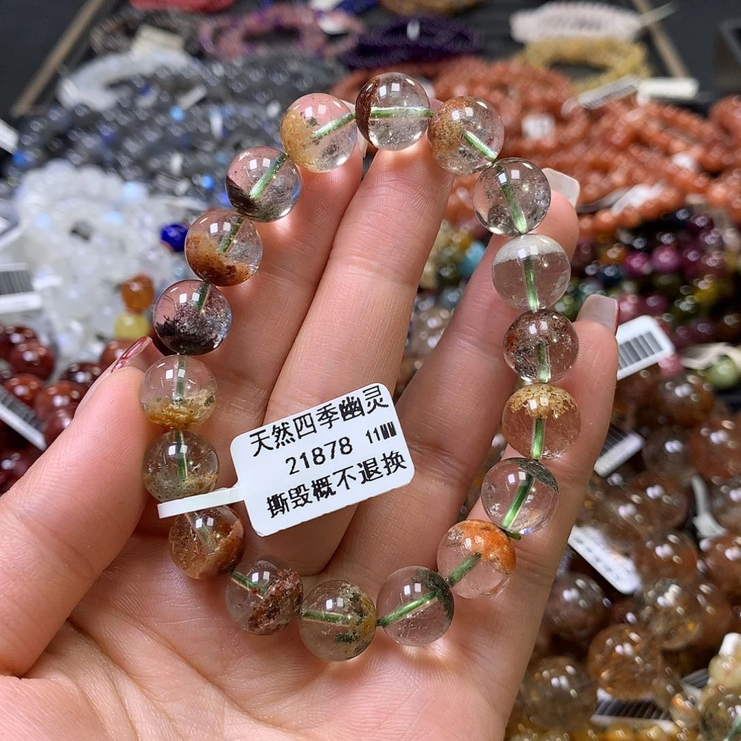 水晶手链未镶嵌，