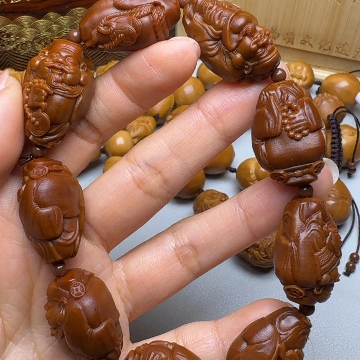 橄榄核手串/手链财神