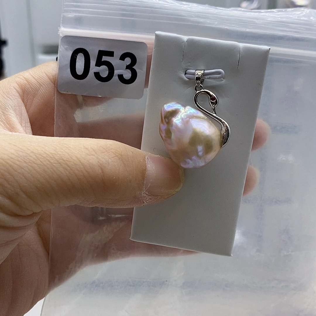 颈饰合金淡水珍珠