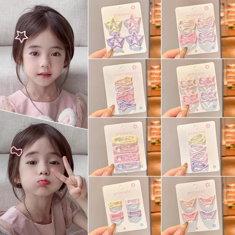 星星BB发夹可爱刘海夹前额边夹女侧边碎发夹小夹子发饰夹儿童发饰