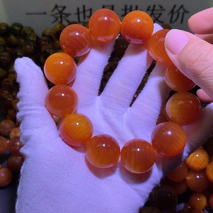 松木（琥珀木）手串/手链2.1 包浆高货