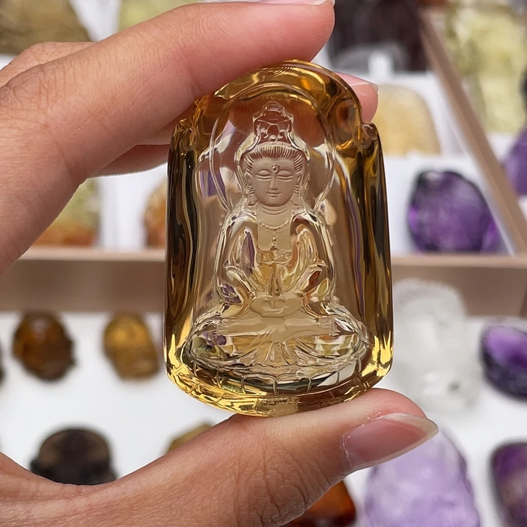 未镶嵌水晶颈饰定制吊坠