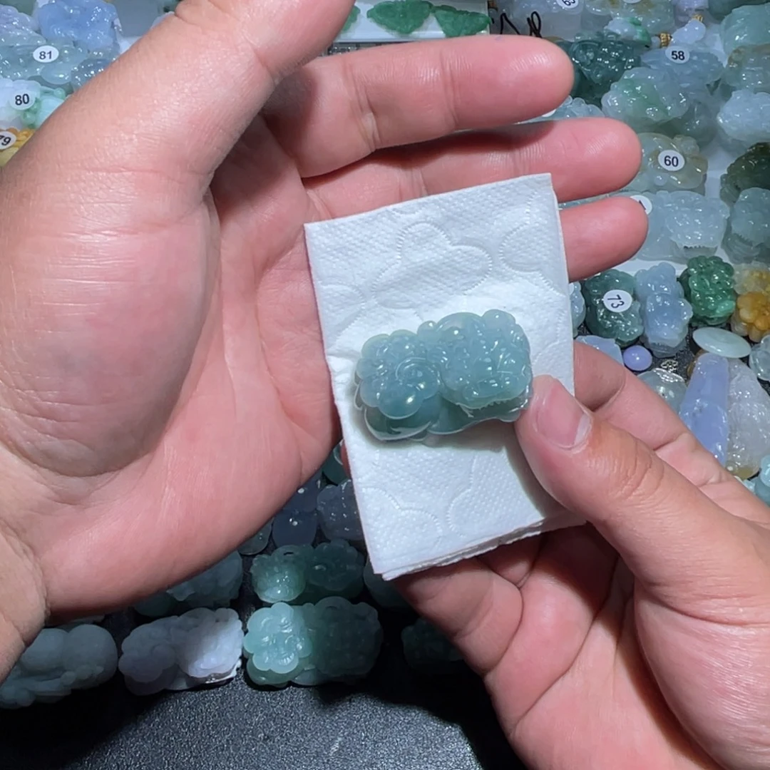 定制翡翠未镶嵌天然
