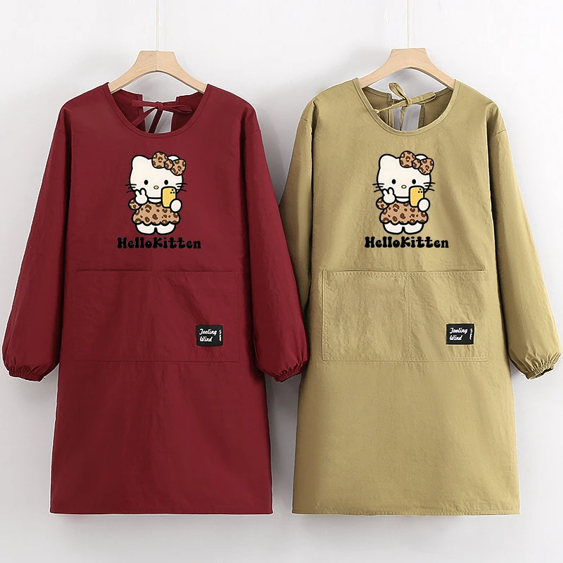 厨房餐饮围裙防污耐脏时尚简约可定制logo印字小个子专用工作服