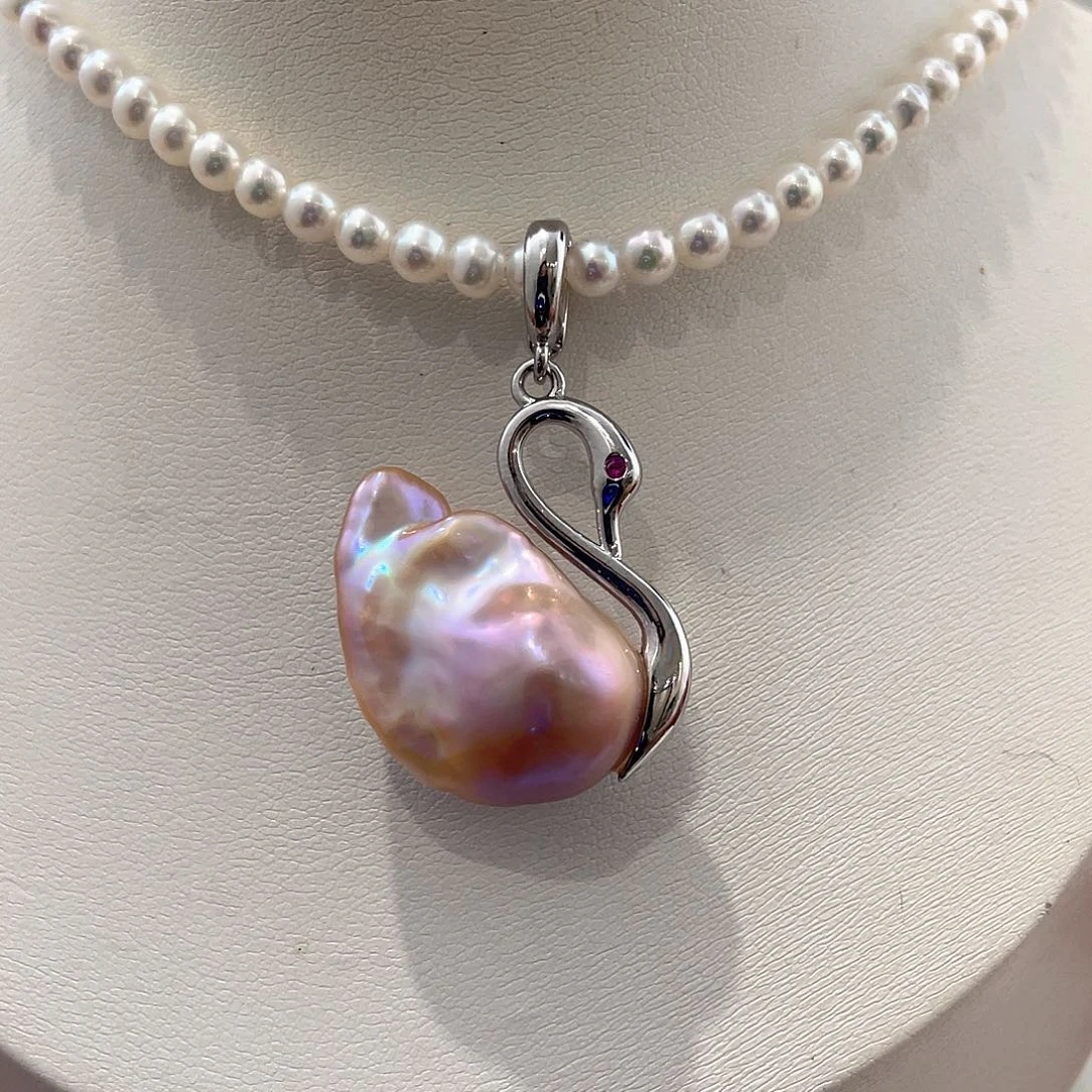 淡水珍珠未镶嵌颈饰