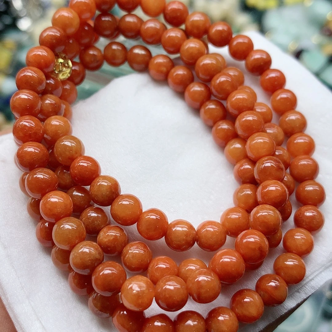 翡翠颈饰未镶嵌手串