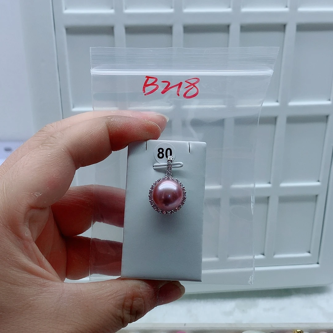 淡水珍珠合金吊坠(不含链)