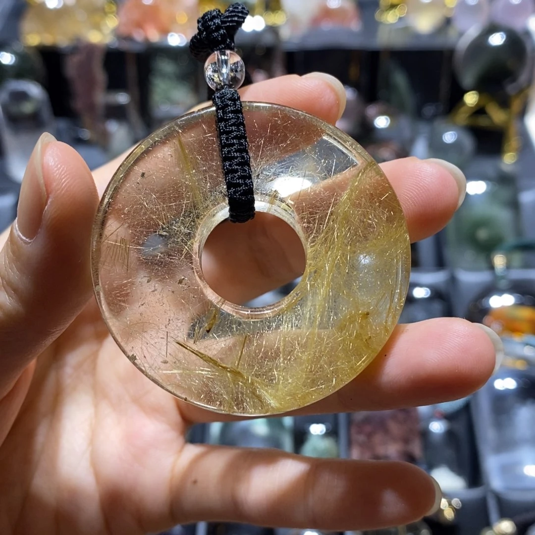 涔***洋颈饰未镶嵌水晶发晶