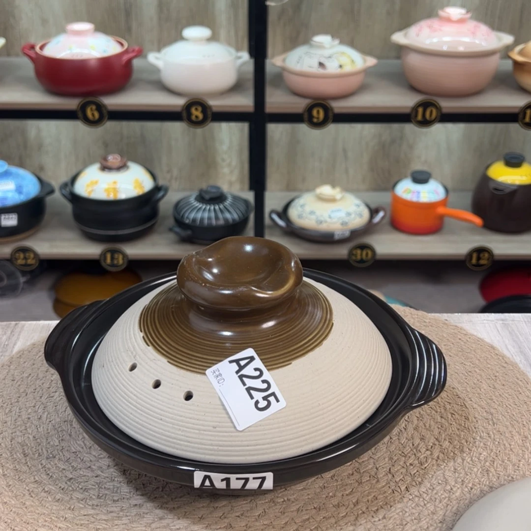 【闪购商品】口径21.5厘米砂锅微瑕疵品177