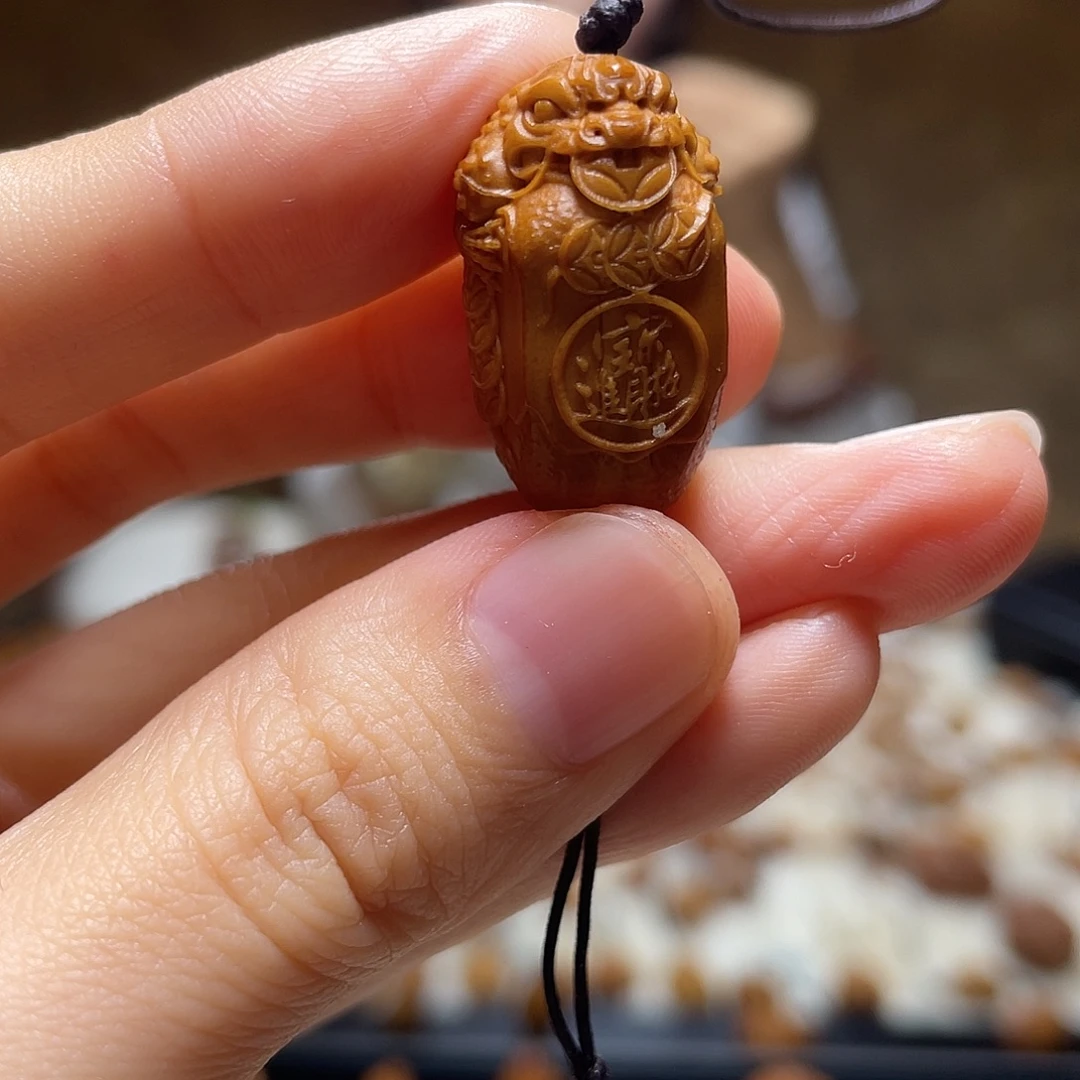 橄榄核手串/手链橄榄核 金蝉