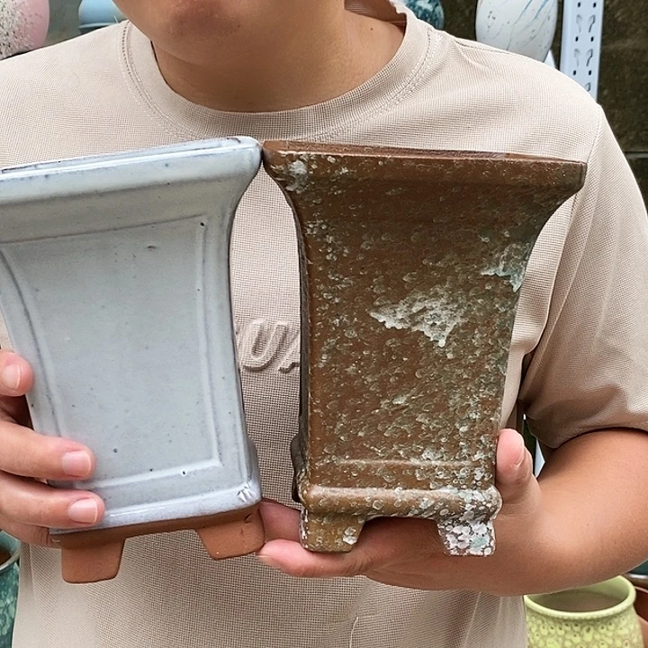 紫砂花盆口14高19福利