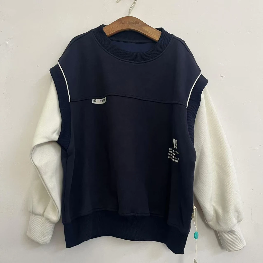针织长袖T恤儿童9807