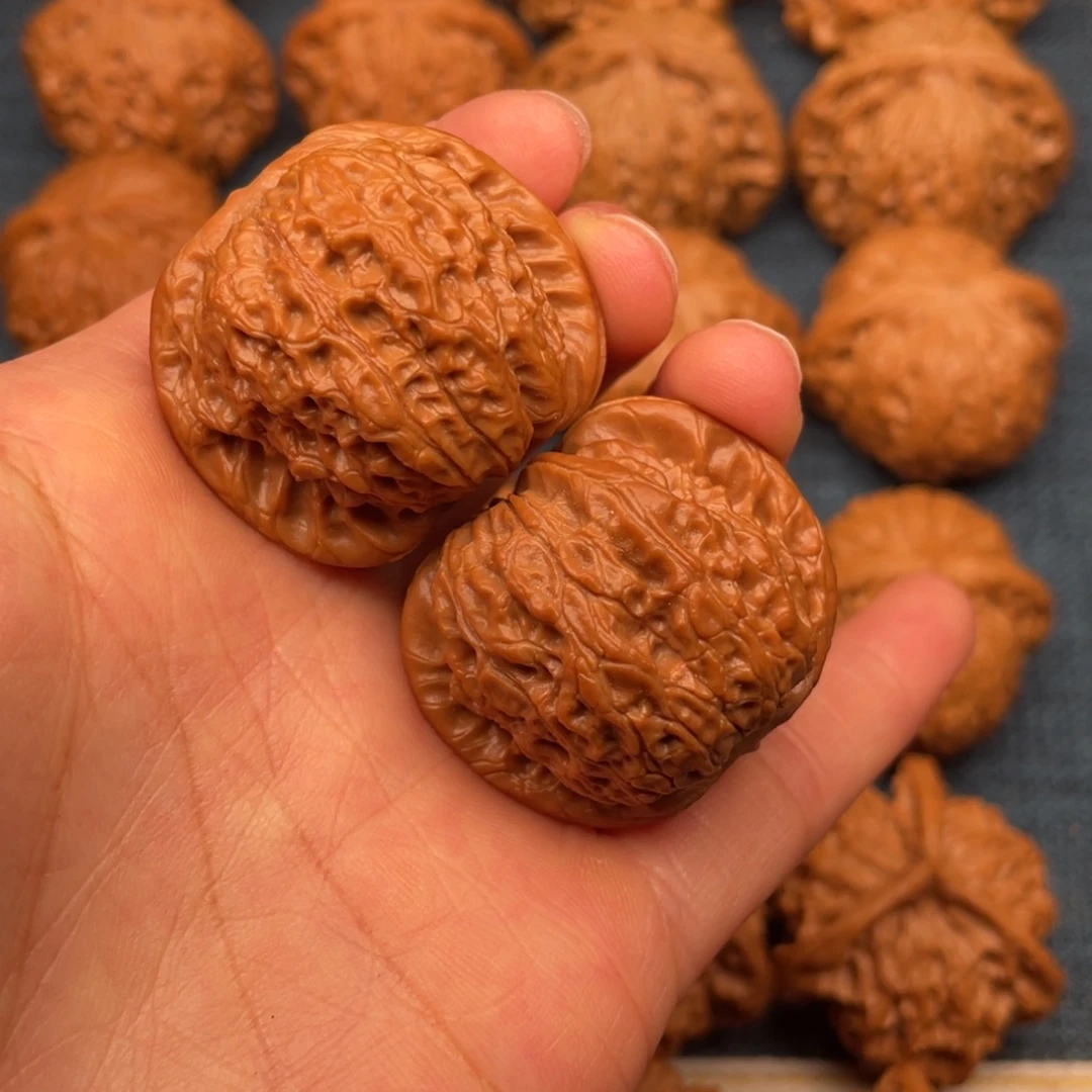 记***活把件文玩核桃36全品毕业血麒麟