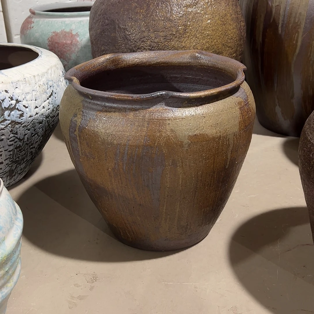 紫砂花盆高31/28花盆