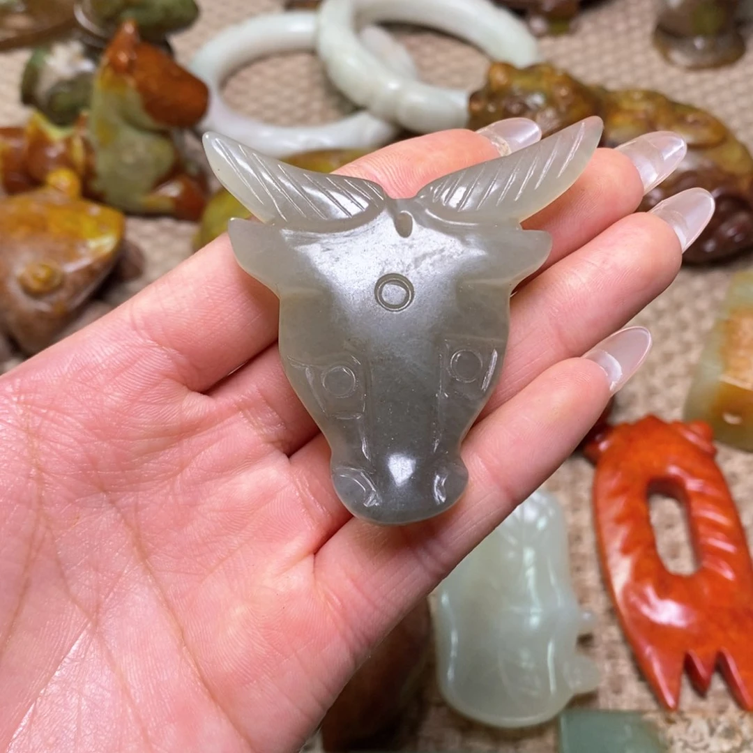 白玉菩提吊坠白玉菩提白玉菩提摆件