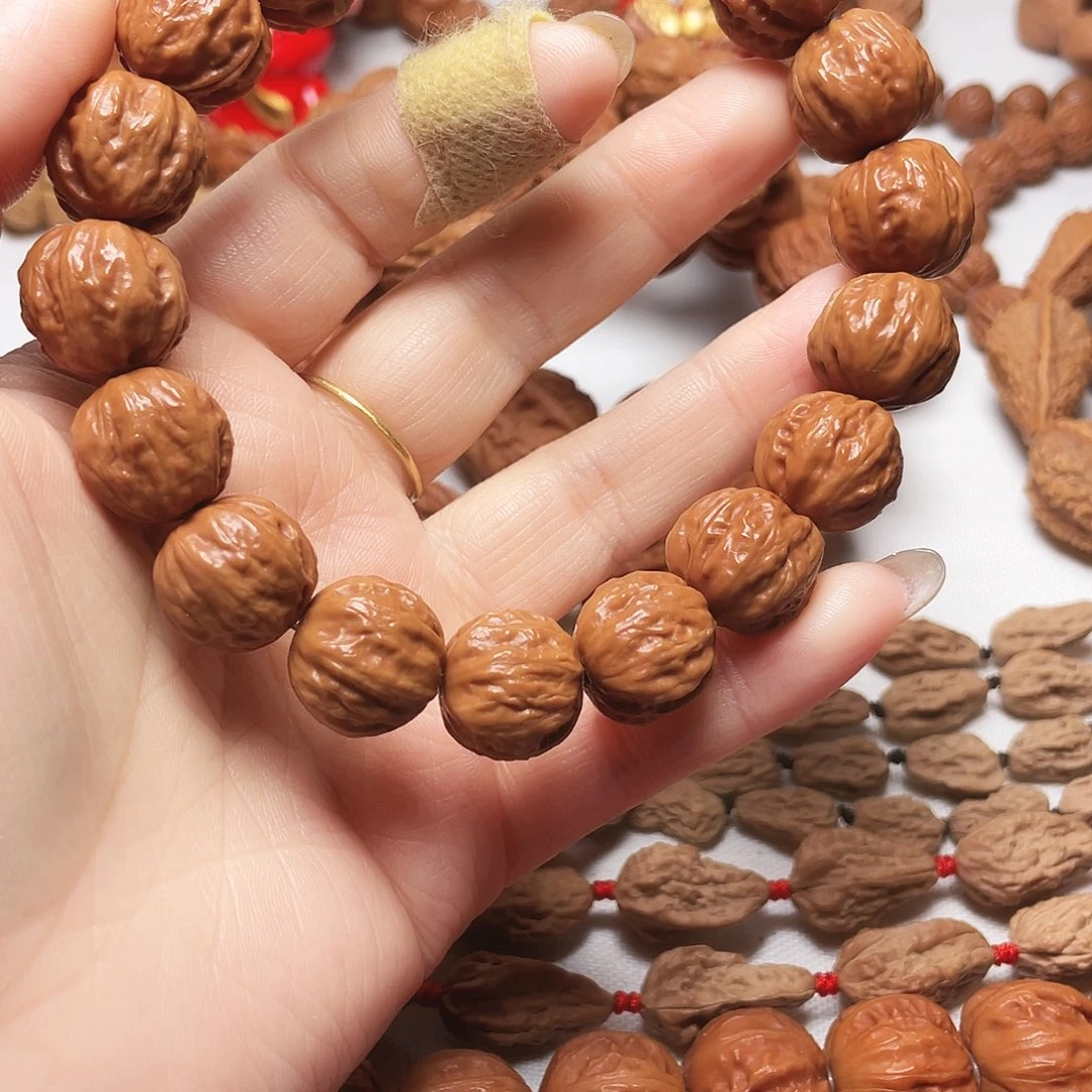 向***活文玩核桃吊坠方肚