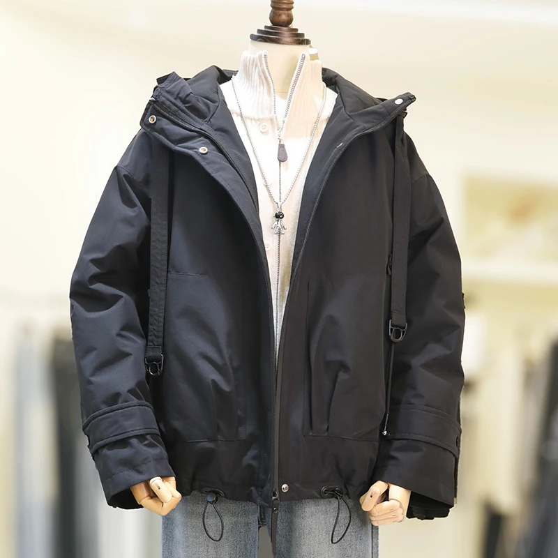 【福利】大码女装胖妹妹休闲羽绒服冬季白鸭绒胖mm冲锋衣外套/24681