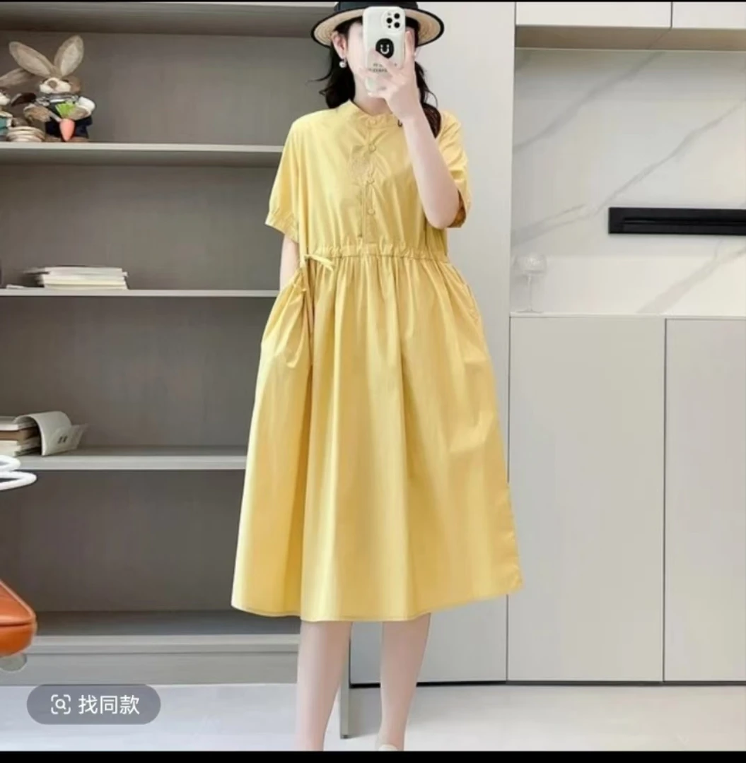 新款连衣裙时尚百搭显瘦气质法式收腰