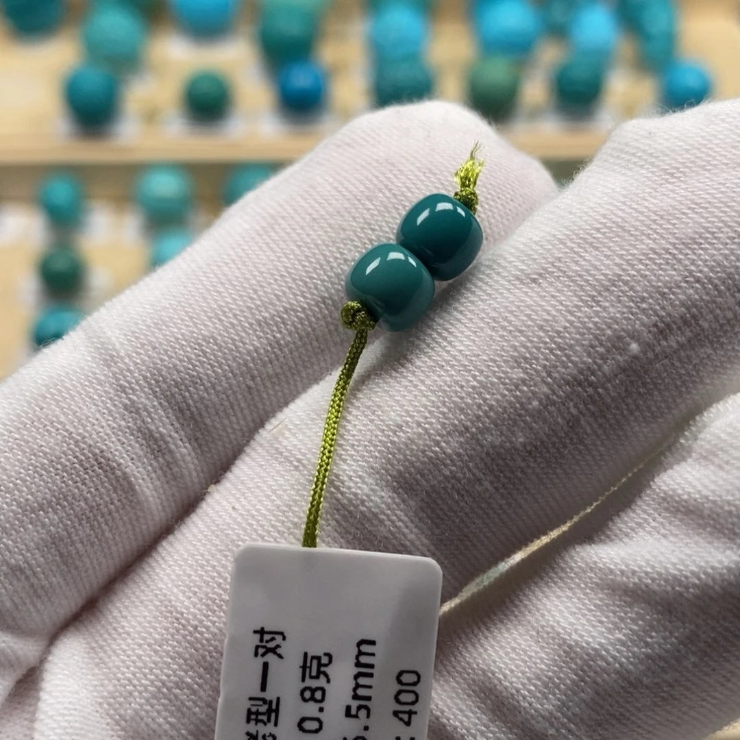 绿松石未镶嵌精品原矿高瓷绿松石