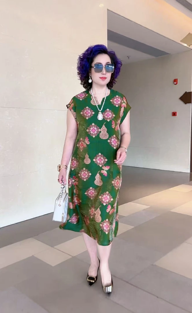 【敏敏家】高端新中式复古夏季新款连衣裙