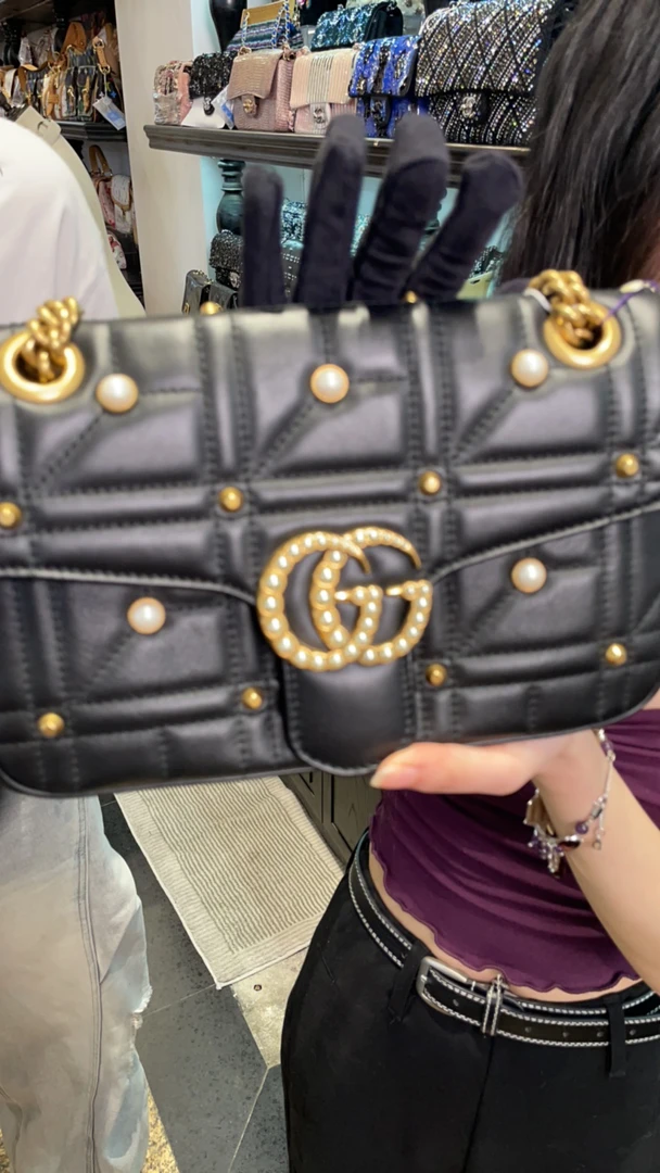 95新 GUCCI/古驰 夏七中古/Gucci马蒙/单肩包