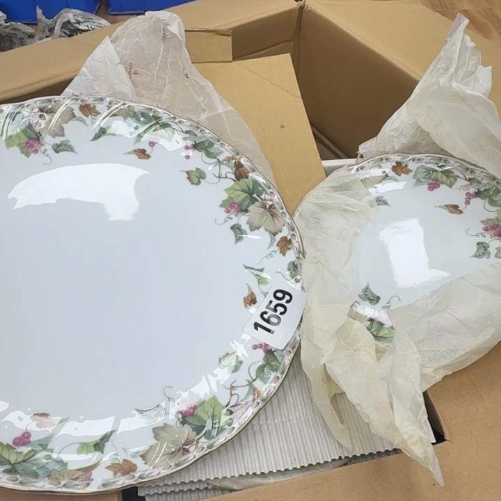 瓷片工艺品摆件瓷器摆件666