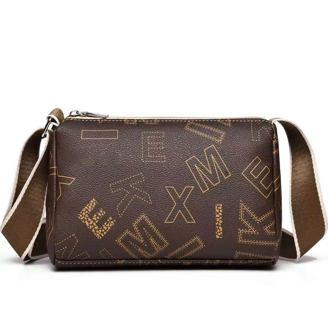 时尚休闲百搭潮流经典单肩手拎包肩包印花印花女士斜跨