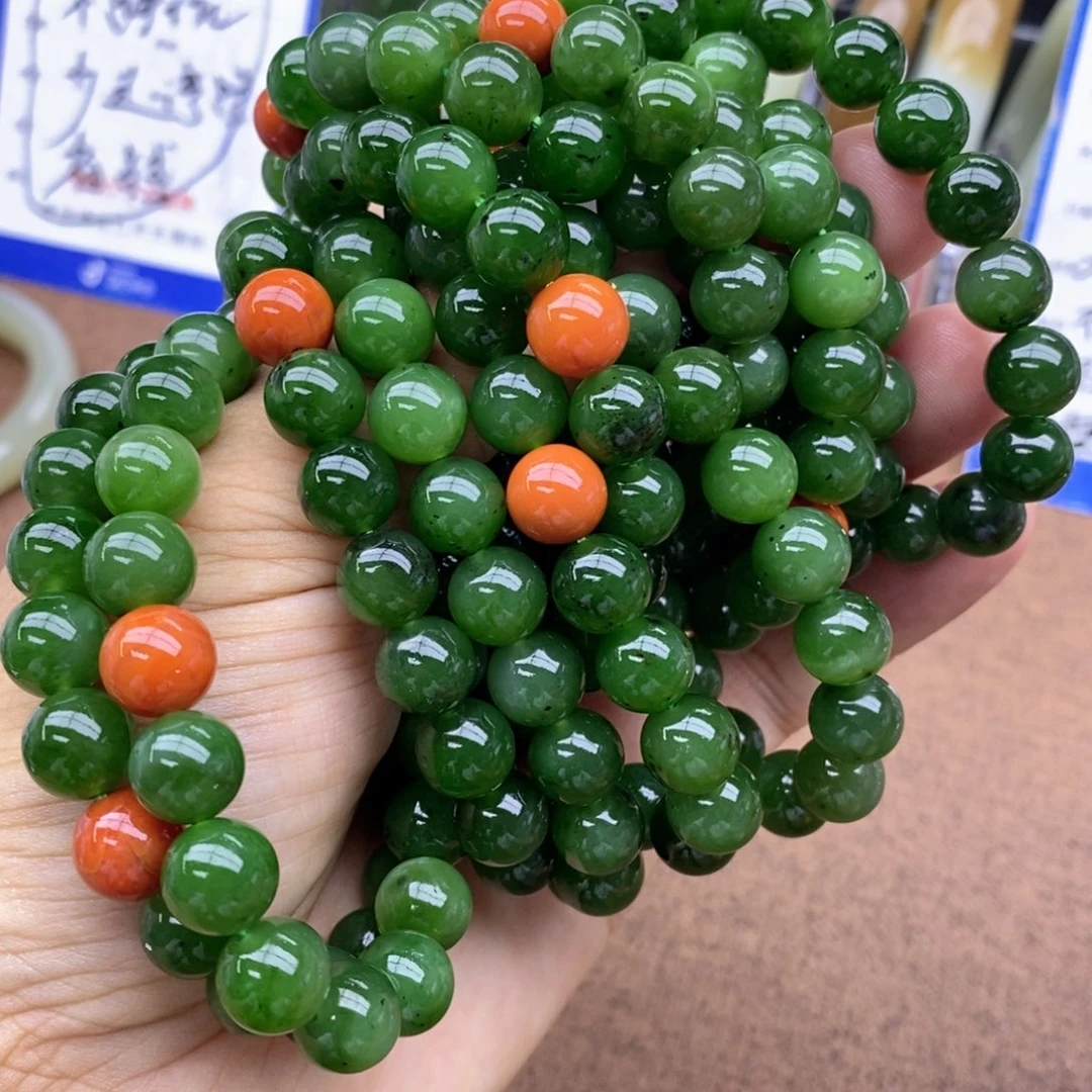 手串未镶嵌和田玉卡10