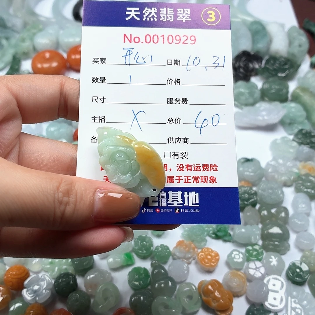 开***✧翡翠未镶嵌颈饰11112111