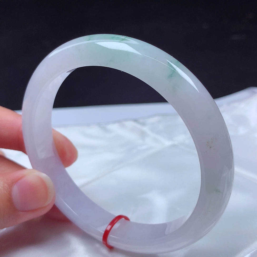 翡翠未镶嵌手镯61圈y564020