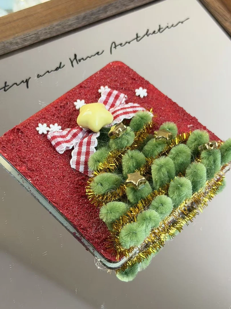 晚晚设计福福圣诞冰箱贴