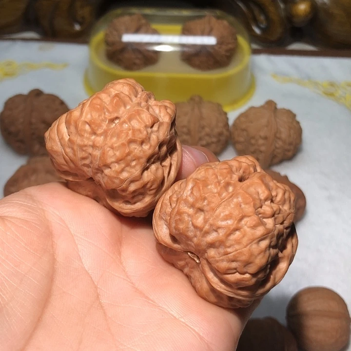 把件文玩核桃38蛤蟆头